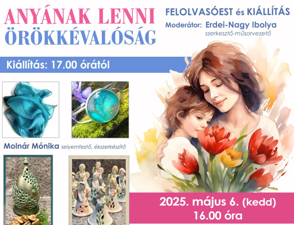 Ilyen lesz az anyák napi műsor a könyvtárban 