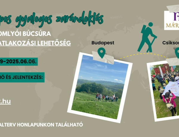 Zarándoklat Csíksomlyóra - Vegyen részt, vállaljon részt Ön is!
