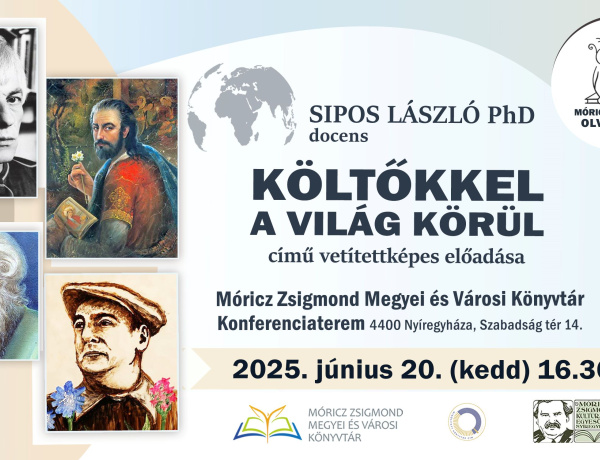 Költőkkel a világ körül - Sipos László előadást
