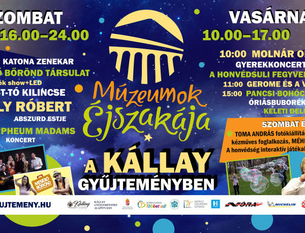 Kétnapos lesz a Múzeumok Éjszakája a Kállayban