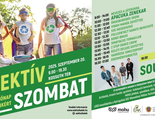 Hol landoljon a locsolócső? Kiderül a Szelektív Szombaton!