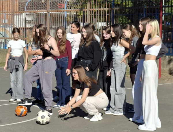 Sportágválasztó - foglalkozást tartottak az Apáczai diákjainak