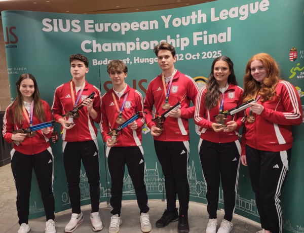Ifjúsági EB - nyíregyházi bronzérem a sportlövőknél