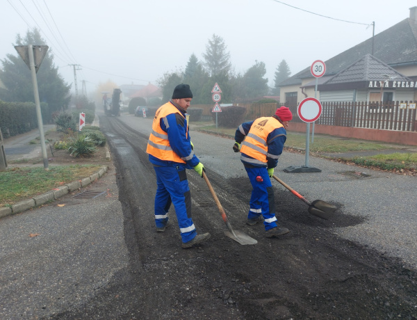 Útfelmarás a Tímár utcában Borbányán                                    