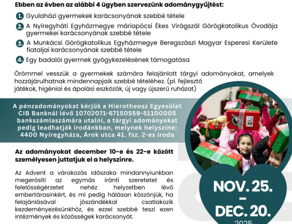 Hat éve segít az Adventi Civil Börze – Idén is a nehéz sorsú fiatalok kapnak támogatást