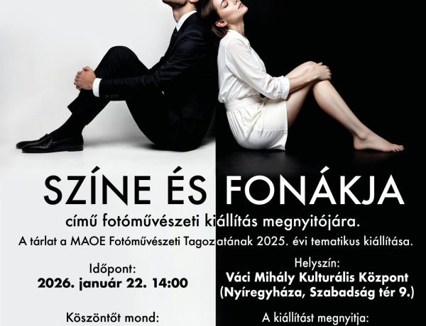 Kettősségek képekben – fotókiállítás nyílik „Színe és fonákja” címmel
