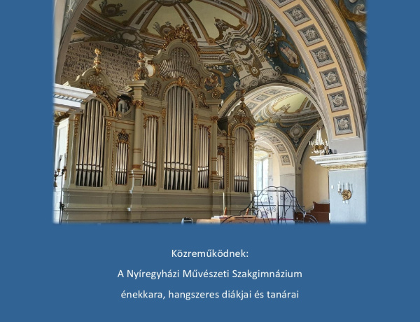 Zenés áhítatra várják az érdeklődőket a nyíregyházi evangélikus nagytemplomban