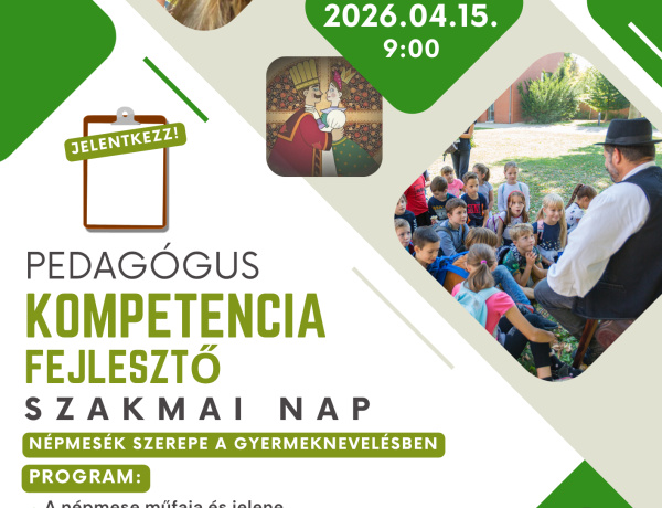 Népmesék és pedagógia – szakmai napot rendeznek a Nyíregyházi Egyetemen