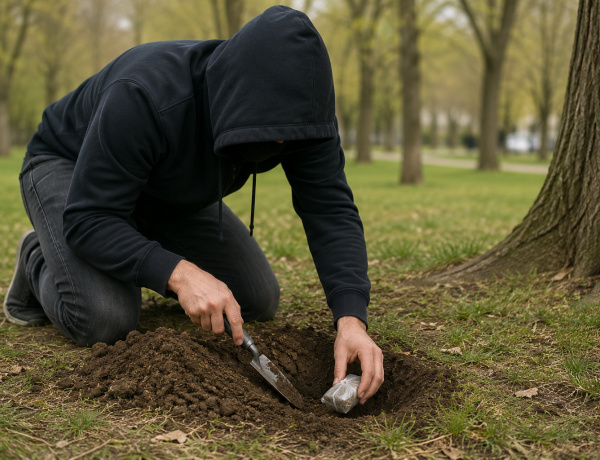 Elásta a drogot, a GPS-koordinátákat küldte el a vevőknek