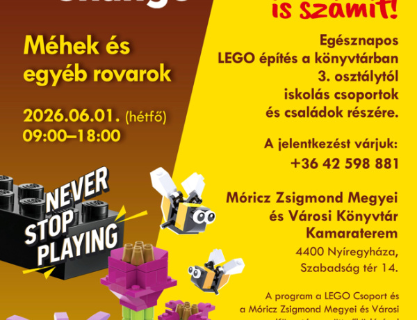 Build the Change  - A LEGO Csoport a környezetvédelemre hívja fel a figyelmet 