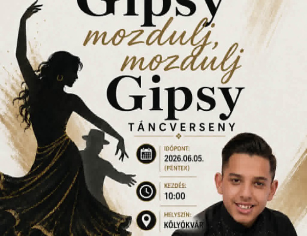 Mozdulj Gipsy! – Táncversennyel ünneplik a roma kultúrát a Kölyökvárban