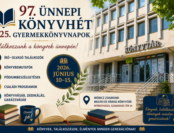 Könyvbemutatók, író-olvasó találkozók és kulturális programok várják az érdeklődőket a 97. Ünnepi Könyvhéten