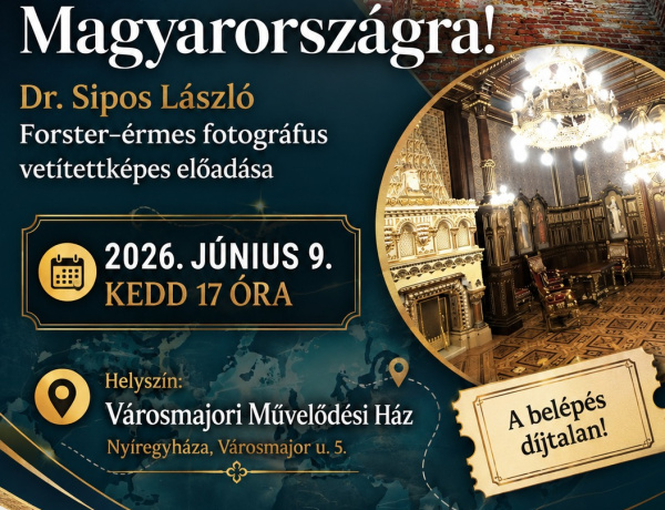 Magyarország rejtett kincsei nyomában – folytatódik Dr. Sipos László előadássorozata