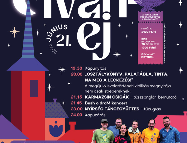 Tűzugrással és Besh o droM-koncerttel ünneplik a Szent Iván-éjt a Múzeumfaluban