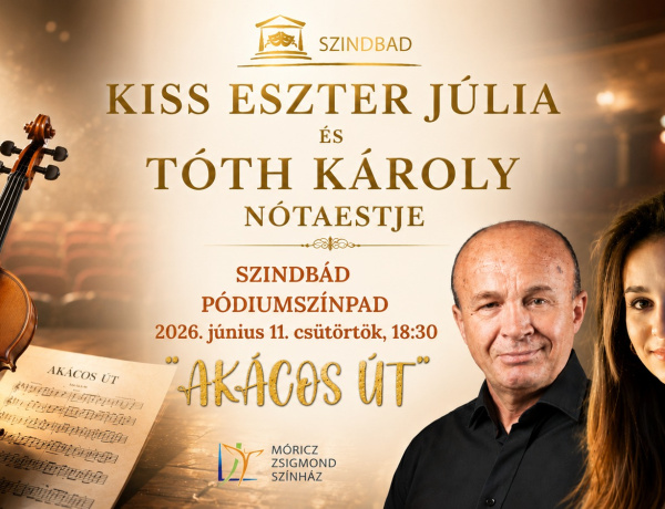 Nótaest a Szindbádban - Akácos útra hívják a közönséget