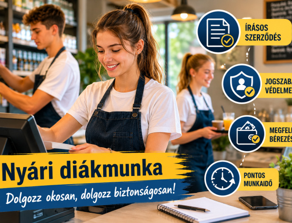 Nyári diákmunka: így kerülhetők el a leggyakoribb buktatók