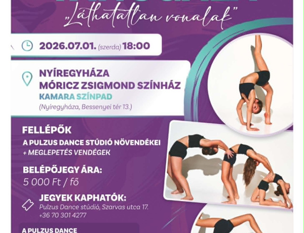 Jótékonysági táncgálára készül a Pulzus Dance Nyíregyházán