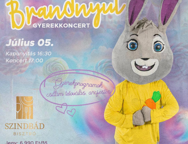 Brandyul gyerekkoncerttel várja a családokat a Szindbád Bisztró