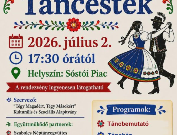 Tánccal, zenével és közösségi élményekkel indul a nyár – Érkeznek a Sóstói Folk- és Táncesték