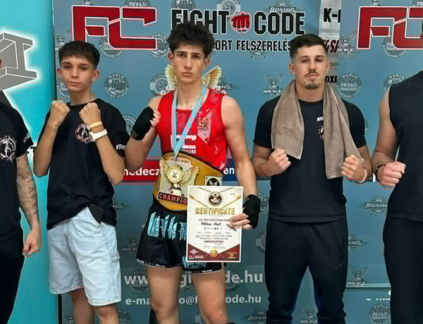 Két év alatt a világ tetejére – Nyíregyházi diák lett kick-box világbajnok