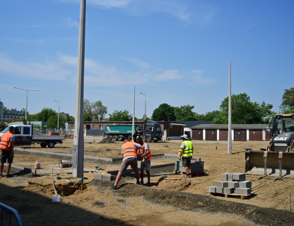 Városi Stadion – Augusztusra befejeződik a környezet átfogó fejlesztése