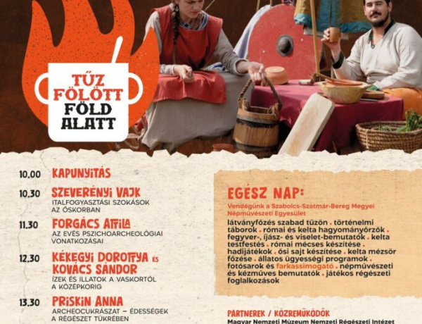 Tűz fölött, föld alatt – Több ezer éves receptek elevenednek meg a Sóstói Múzeumfaluban
