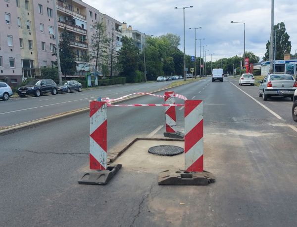Útjavítás a Kert utcában – Ideiglenes forgalomkorlátozásra kell számítani