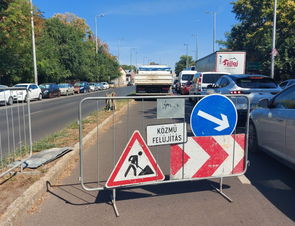 Újabb forgalomkorlátozás Nyíregyházán – Jelzőlámpát is kikapcsolnak a munkálatok miatt