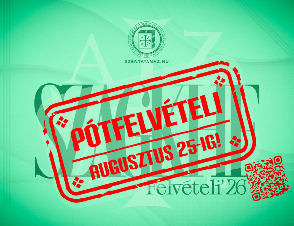 Pótfelvételi a Szent Atanáz Főiskolán – Augusztus 25-ig várják a jelentkezőket