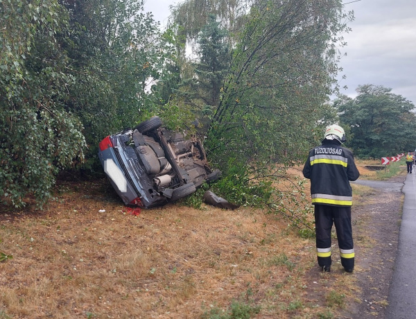 Súlyos baleset történt a Tiszavasvári úton