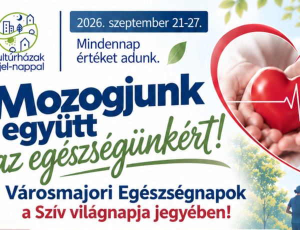 Mozogjunk együtt az egészségünkért – Egészségnapok a Városmajorban
