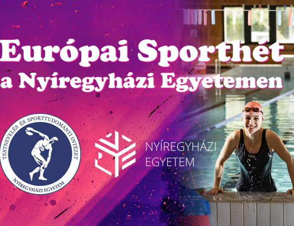 Európai Sporthét a Nyíregyházi Egyetemen – négy napon át a mozgásé lesz a főszerep