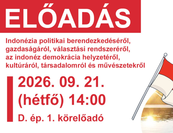 Az Indonéz Köztársaság nagykövete tart előadást a Nyíregyházi Egyetemen