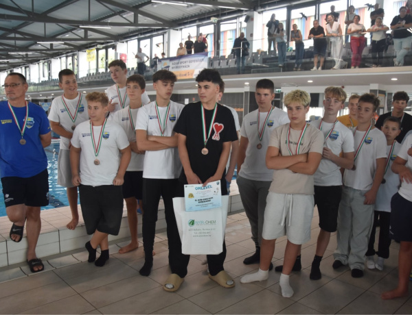 Harmadik lett az AQUA SE gyermek csapata  a III. Nyír-Chem kupán