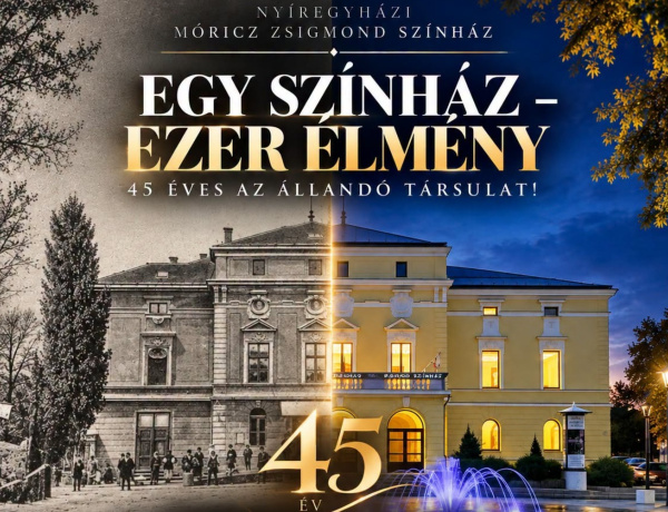 Egy színház, ezer élmény – jubileumi gálaestre készül a Móricz Zsigmond Színház
