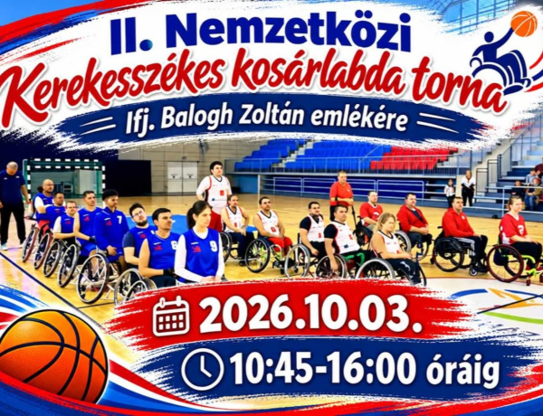 Nemzetközi kerekesszékes kosárlabdatornát rendeznek Nyíregyházán – Ifj. Balogh Zoltán emlékére