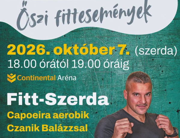 Czanik Balázs tart ingyenes edzést Nyíregyháza      
