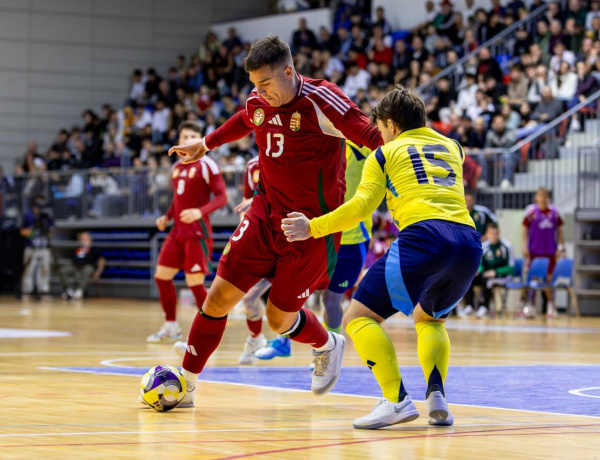 Legyőztük a svédeket - nyert Nyíregyházán a futsal válogatott