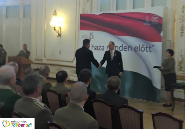 Kitüntették Nyíregyháza alpolgármesterét, dr. Ulrich Attilát a Stefánia Palotában