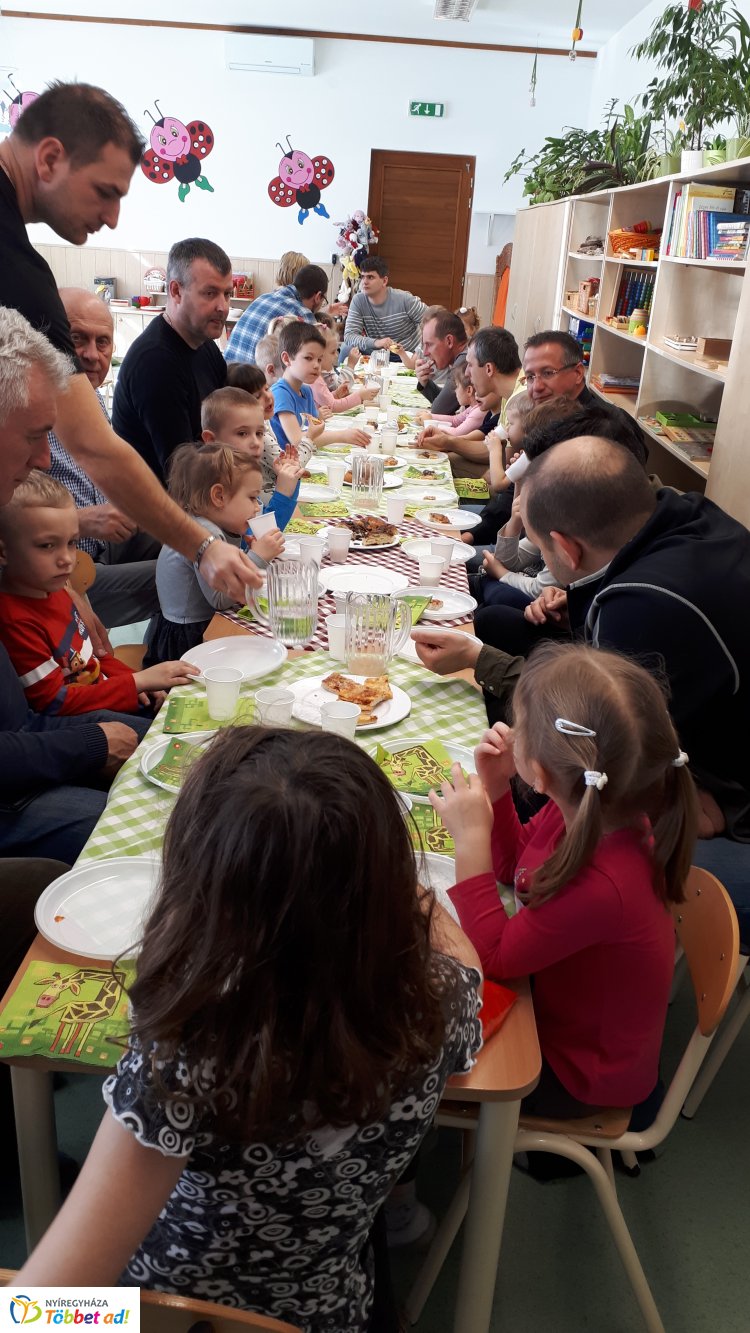 Apák napja a Szent Imre Katolikus Óvodában - vendégül látták az édesapákat