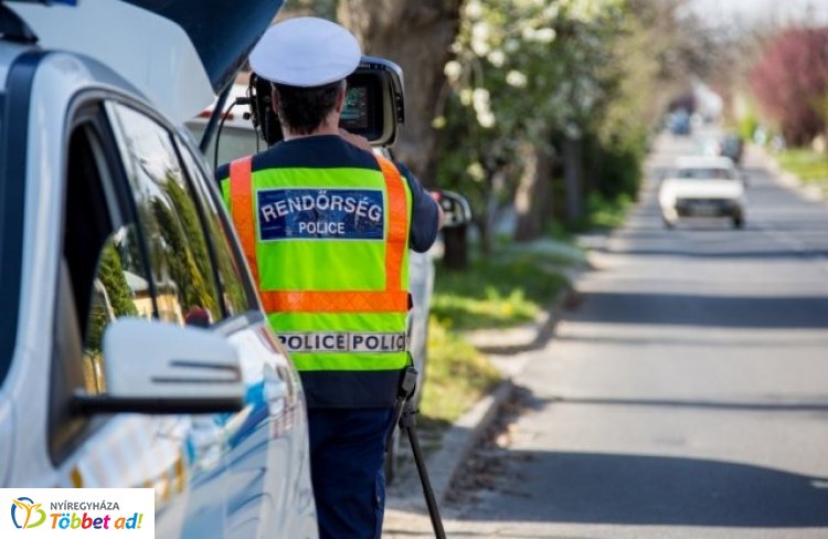 Már tart a rendőrség TISPOL-os sebességellenőrző akciója ország- és megyeszerte
