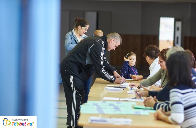 Nyíregyházi eredmények – A helyi választópolgárok közel 41 százaléka szavazott vasárnap