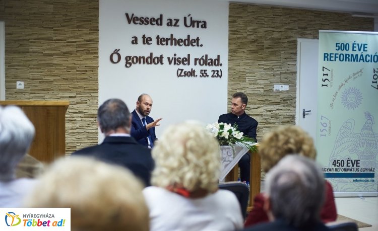 Zsidó- keresztyén párbeszédre került sor Nyíregyházán, a Sóstói Református Egyházközségben
