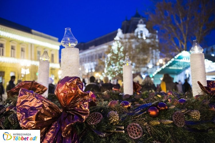 Nyíregyházi Advent - programok a Kossuth téren december 1. és 8. között