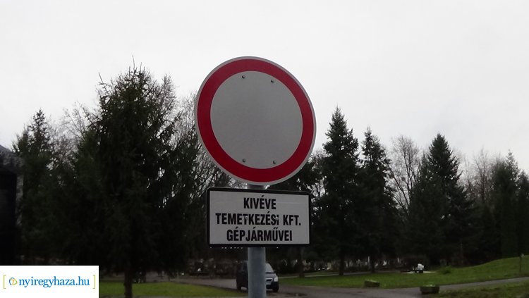 Forgalmirend-változásra számítsanak a közlekedők az Északi temető több pontján