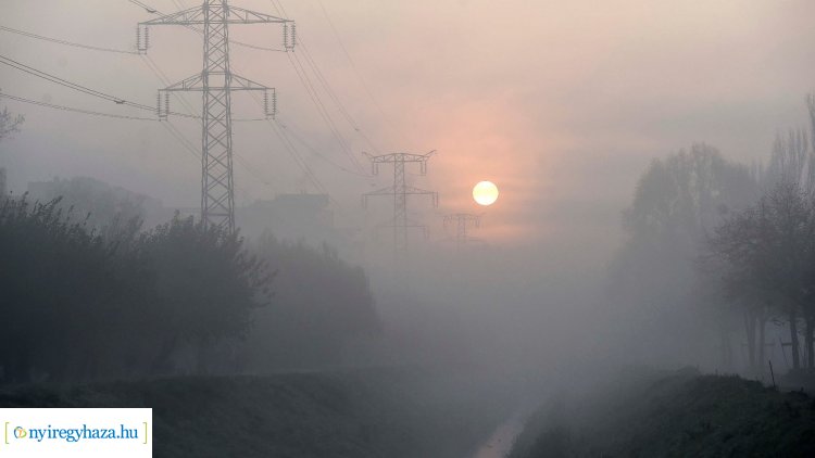Országos Meteorológiai Szolgálat: több megyében sűrű köd nehezíti a közlekedést