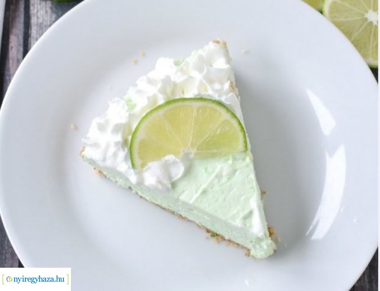 Diétás lime-os sajttorta cukor és liszt nélkül - Próbálja ki!