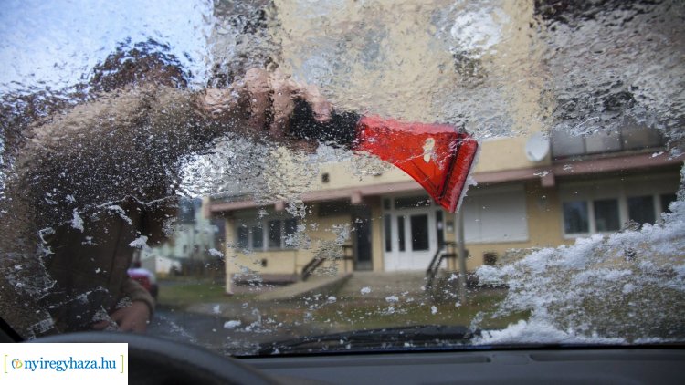 Többfelé már másodfokú a riasztás az ónos eső veszélye miatt