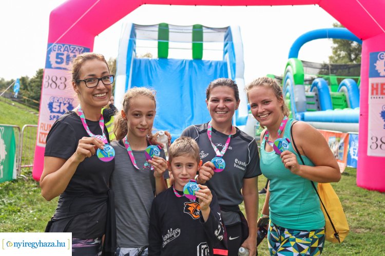 Ismét Nyíregyházán a CRAZY5K Sprint felfújható akadályfutás!