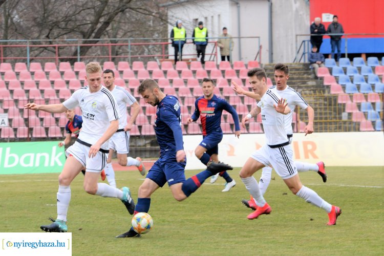Szpari győzelem - Három gólt lőtt a Kazincbarcikának a Nyíregyháza